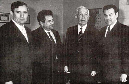 Sergiu Rădăuțanu, D. N. Nasledov, I. Molodean, D. Ghițu