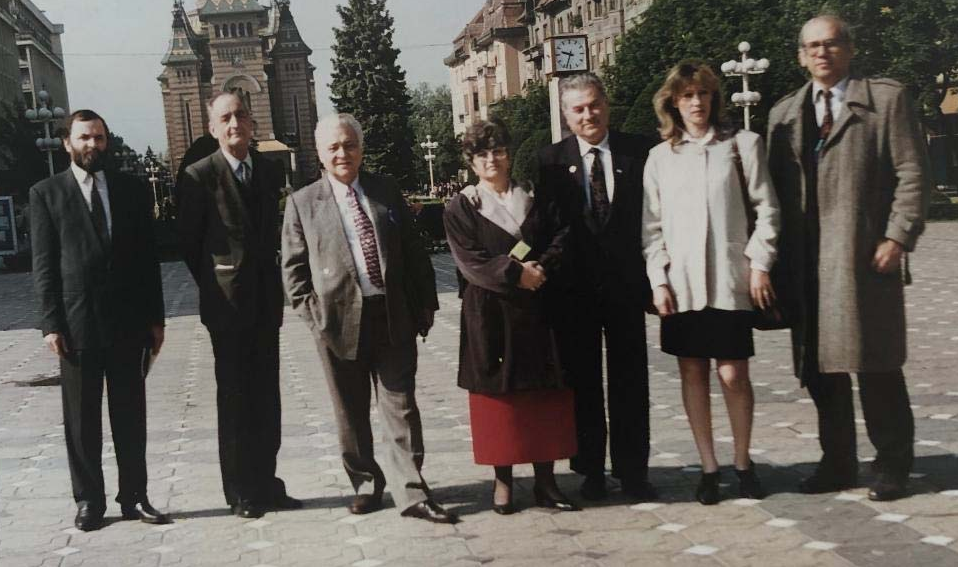 Sergiu Rădăuțanu la Timișoara împreună cu savanți din România